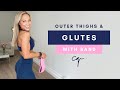 30 Min GLUTE OUTER THIGH WORKOUT At Home With Band