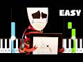 Kaufmo's Funeral (The Amazing Digital Circus 2) - EASY Piano Tutorial