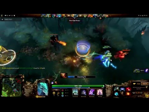 i w o Leshrac vs BananaSlamJamma Ogre Magi 7K Ranked Dota 2 - video pro gameplay in dota 2