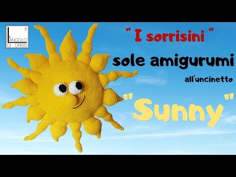 Tutorial amigurumi sol Sunny ganchillo Cristiana Rossi