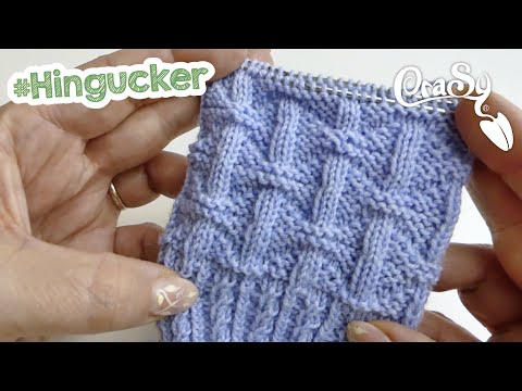 Strickmuster Eiskristall