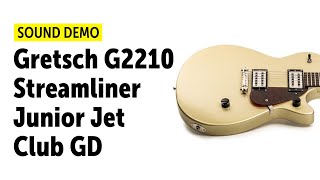 Video thumbnail for Gretsch G2210 Streamliner Junior Jet Club GD  - Sound Demo (no talking) by Guitar Bonedo