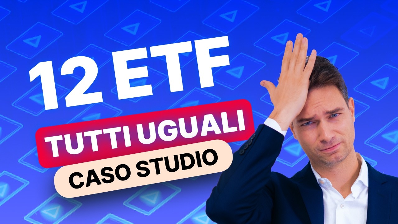 Pensava di essere diversificato con 12 ETF: aveva tutto duplicato (caso reale)
