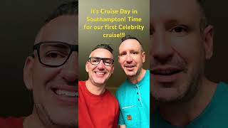 Cruise day in Southampton for our first Celebrity cruise!