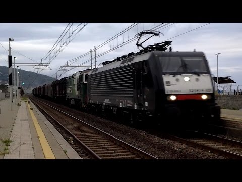 E189.999 + DE520.018 Sul MRS Empoli - Novi S Bovo in transito a Lavagna !!!