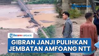 Gibran Serap Aspirasi di Amfoang NTT, Janji Percepat Perbaikan Jembatan Putus yang Isolasi Warga