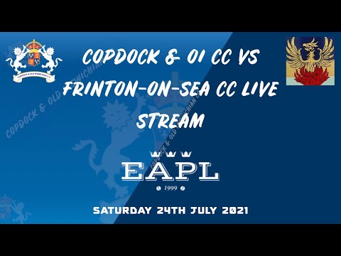 Copdock & OI CC 1st XI vs Frinton-On-Sea CC 1st XI EAPL Cricket Live Stream - 24th July 2021