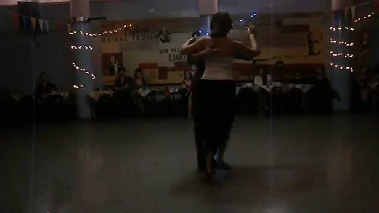 Karina Colmeiro y Claudio Corte en El Motivo Tango, 19/5/14