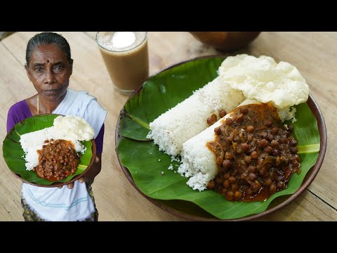 Kerala Tasty & Healthy Breakfast - Puttu & Kadala Curry