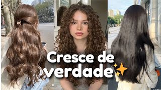 Como ter cabelo grande (o que ninguém explica)