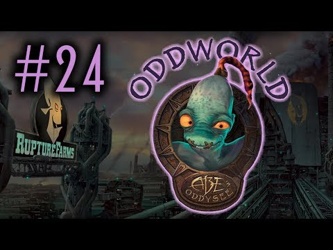 Oddworld: Abe's Oddysee (99 saved) - Bombs, Slogs And Explosions!! - PART 24