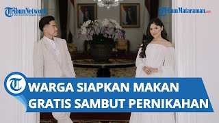 Warga Sleman Siapkan Makanan Gratis Menyambut Pernikahan Kesang dan Erina