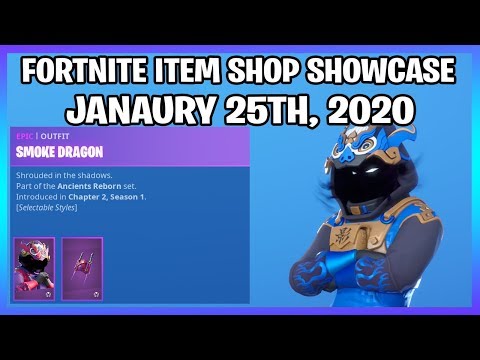 *NEW* SO MANY NEW THINGS! (Fortnite Item Shop January 25th, 2020)