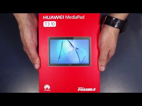 Huawei MediaPad T3 10 4G Unboxing