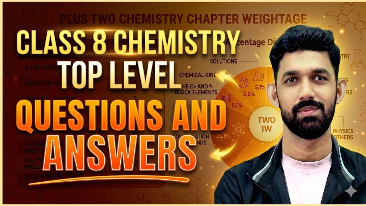 CLASS 8 CHEMISTRY TOP LEVEL QUESTIONS IN ONE PDF | EXAM WINNER