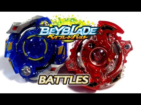 Beyblade Burst   BG 02 05 Obelisk Odin Dual Layer Battle 2 VS B-35 Storm Spriggan Knuckle Unite