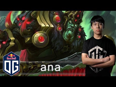 OG.ana Wraith King Gameplay - Ranked Match - OG Dota 2.