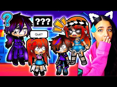 The Afton Family Speak Different Languages for 24 Hours! 👪💜 FNAF Gacha Club Mini Movie Reaction