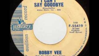 Teen 45 - Bobby Vee - I can&#39;t say goodbye