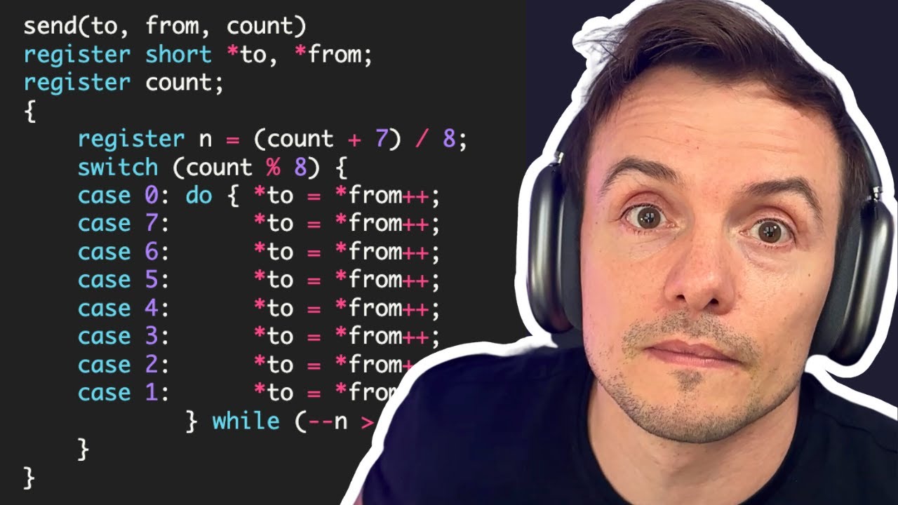 código muito inteligente (para burros)