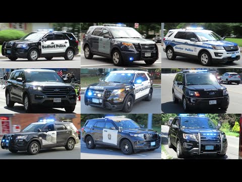 Police Cars Responding Compilation - Best of 2022