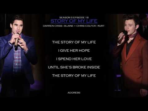 Glee _ Story Of My Life Lyrics