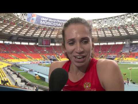 Moscow 2013 - Anastasia OTT RUS - 400m Hurdles Women - Heat 5
