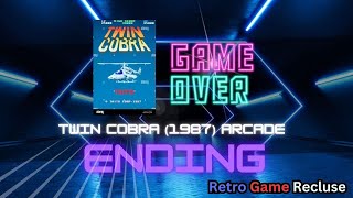 Twin Cobra (1987) Taito arcade ending [Retro Gaming]