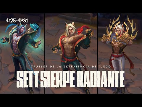 Sett sierpe radiante | Tráiler de la experiencia de juego - League of Legends