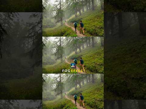 Fog effect in DaVinci Resolve 20