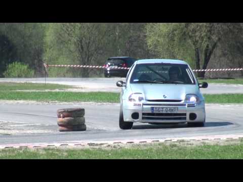 Marek Szczerba Renault Clio RS - SuperOES IV Runda Tor Kielce 28-04-2012