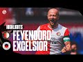 The last round... | Highlights Feyenoord - Excelsior | Eredivisie 2023-2024