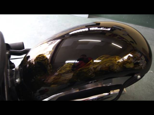 カスタムペイント　ハーレーダビッドソン　08FXSTC