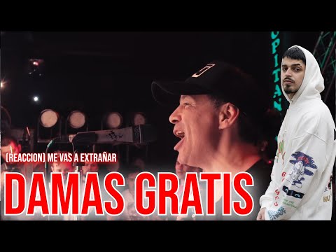 RAPERO ESPAÑOL ALUCINA CON Damas Gratis - Me Vas a extrañar (en vivo) Feat Viru Kumbieron (REACCION)