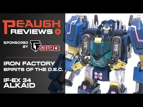 Video Review: Iron Factory IF-EX 34 Spirits of the D.E.C. ALKAID (Helex)