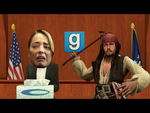 Gmod Depprun - Amber Heard Johnny Depp Trial (Garry's Mod Deathrun)