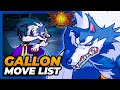 JON TALBAIN GALLON MOVE LIST Vampire Savior Lord Of Vampire VSAV Darkstalkers 3