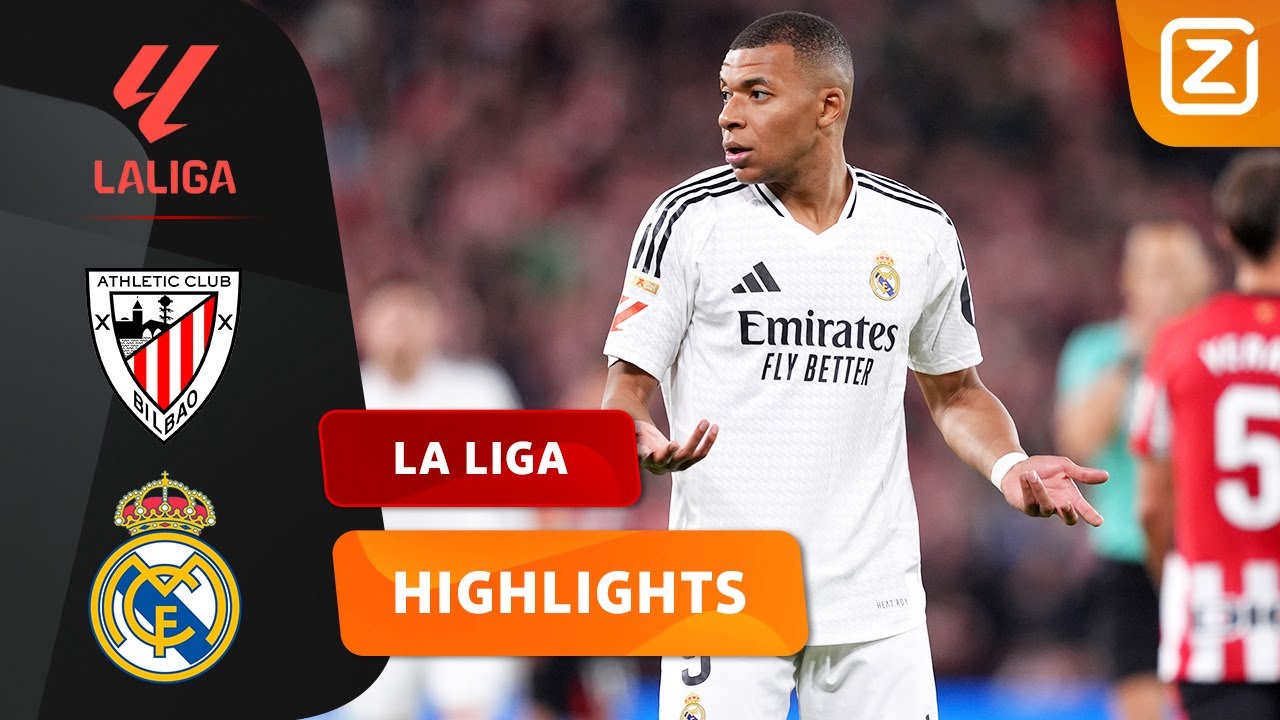 MBAPPÉ WORDT DE SCHLEMIEL NA PIJNLIJKE MISSER...😳🤯 | Athletic vs Real Madrid | La Liga 2024/25