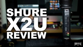 Video thumbnail for Shure X2U XLR-to-USB Interface Review / Test / Explained by Podcastage
