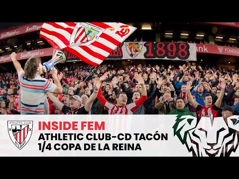 Imagen de portada del video 📽 Athletic Club – CD Tacón I INSIDE I 1/4 Copa de la Reina 2019-20