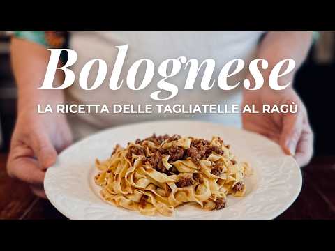 Il Vero Ragรน Bolognese e le Tagliatelle Fatte a Mano โ Il Gusto Autentico di Bologna ๐ฎ๐น๐ Ricetta ๐