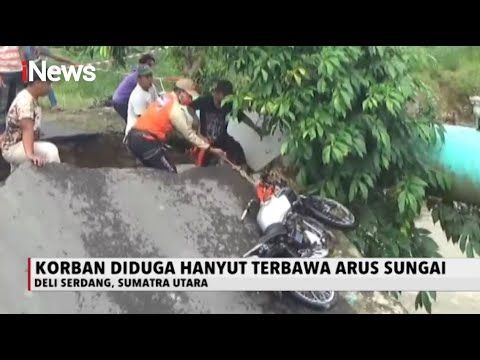 Jembatan Ambruk, Satu Pemotor Tewas dan Satu Korban Lainnya Hilang - iNews Siang 14/12