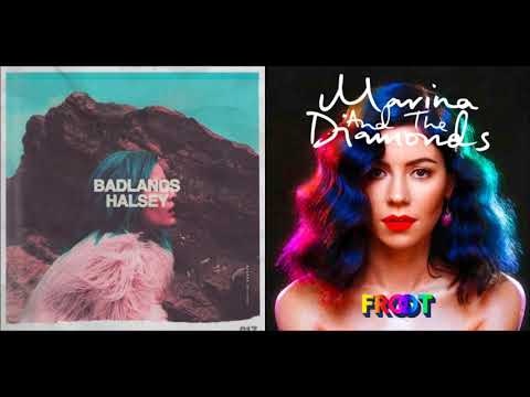 Halsey & Marina and the Diamonds - Gasoline Savages (GINGERGREEN Mashup)