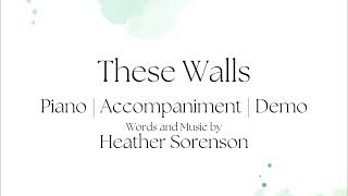 These Walls | Piano