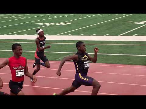 Nazsir Givens 13 year old 100m (12:27) City of Orlando Summer Fun