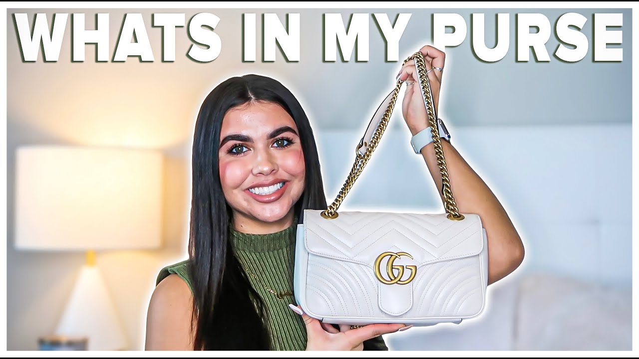 WHAT’S IN MY GUCCI PURSE 2022 | ISABELLA GORIA