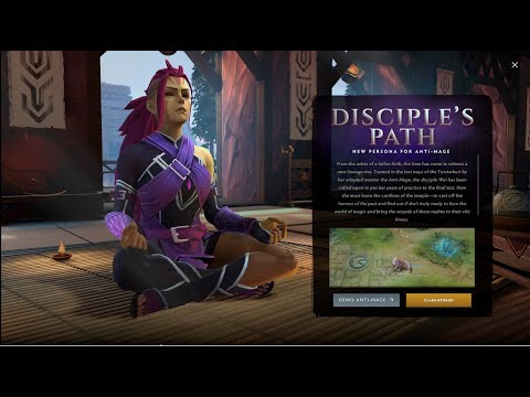 TI10 Anti-Mage Free Girl Persona - Disciple's Path Full Preview