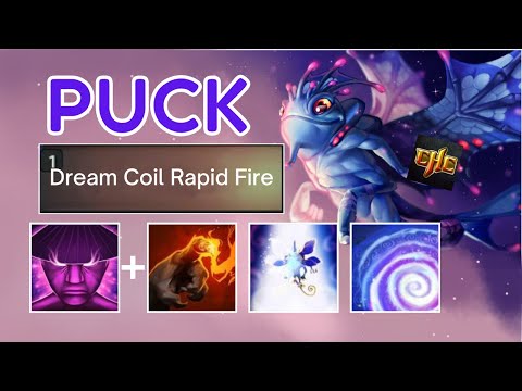 MAGUS + FINGER OF DEATH & PHASE SHIFT | DREAM COIL RAPID FIRE TALENT PUCK | CUSTOM HERO CLASH DOTA 2