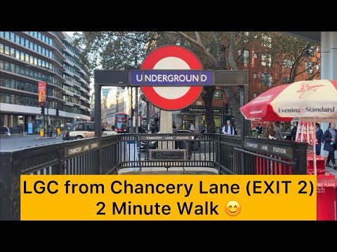 Hatton Garden all Precious Metals Buyer: Direction to LGC from Chancery Lane Starion