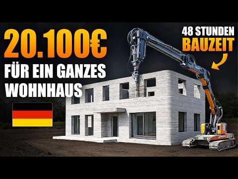 Price crash in 2026: Is 3D printing now revolutionizing house construction?